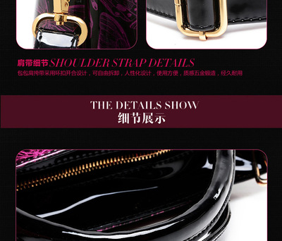 蒂娜莉莎新款时尚欧美手提包 潮流印花设计引领女包批发新风尚