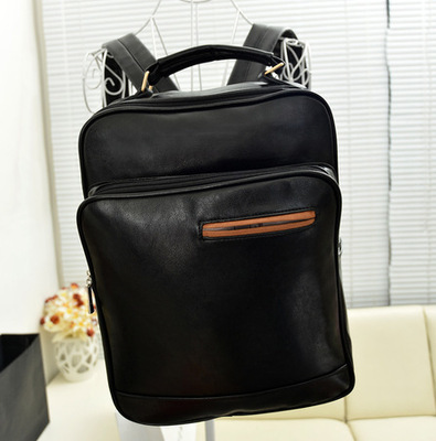 2014新款女包韩版潮PU皮双肩包女学院风中学生书包英伦复古背包 - 2014新款女包韩版潮PU皮双肩包女学院风中学生书包英伦复古背包厂家 - 2014新款女包韩版潮PU皮双肩包女学院风中学生书包英伦复古背包价格 - 保定白沟新城乐淘箱包销售部 - 