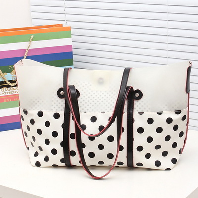 红狼厂家直销塑料兜子点点单肩背手提包 源头直供，实惠之选